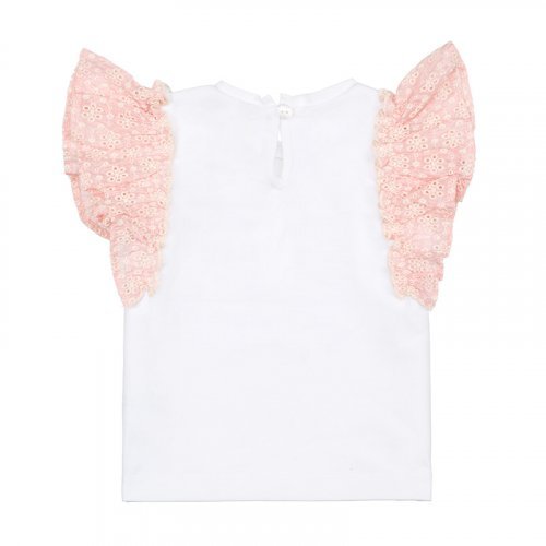 Nanán T-Shirt con frappa rosa Fino Al -60%
