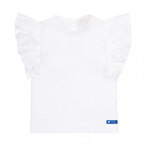 Nanán T-shirt bianca con frappe Affare Del Giorno