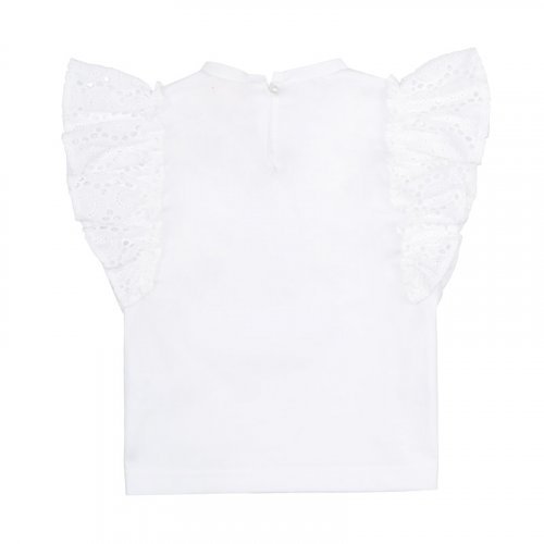 Nanán T-shirt bianca con frappe Affare Del Giorno