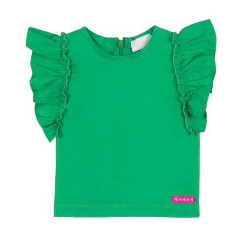Nanán T-shirt verde Novità