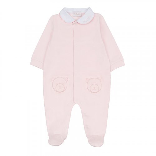 Nanán Tutina Aperta Davanti C/Colletto Rosa Italy