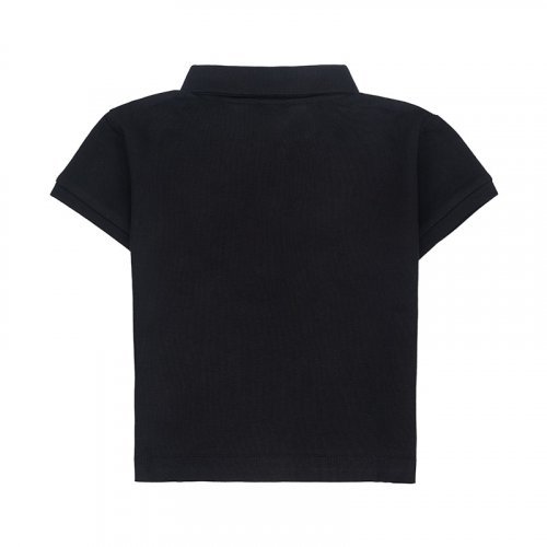 Nanán Polo Manica Corta Nera Qualità