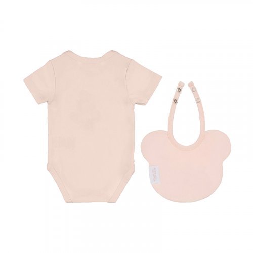 Nanán Confezione regalo beige con body + bavaglino Acquista Ora