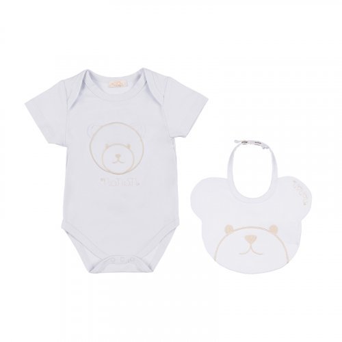 Nanán Confezione regalo body + bavaglino Fino Al -60%