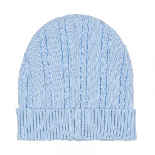 Nanán Berretta in filo azzurra Sottocosto