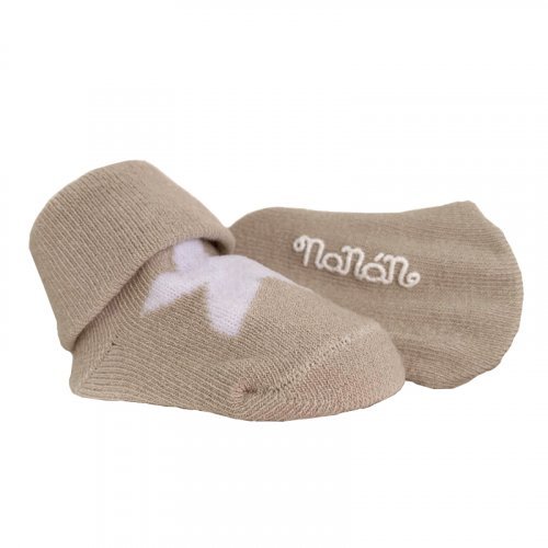 Nanán Calzini con Stella Beige Economico