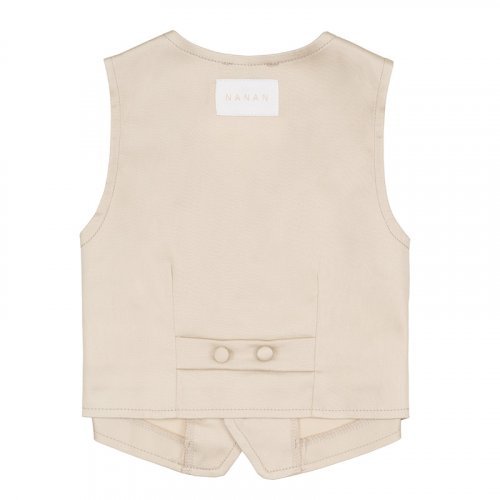 Nanán Gilet beige Vendita Calda