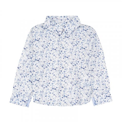 Nanán Camicia blu a fiori Negozi Online