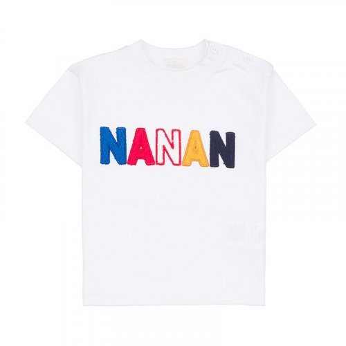Nanán T-shirt bianca Sostegno trimestrale