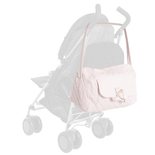 Nanán Borsa Mamma Puccio in tessuto rosa Moda