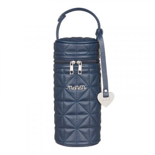 Nanán Portabiberon Blu trapuntato Online Outlet