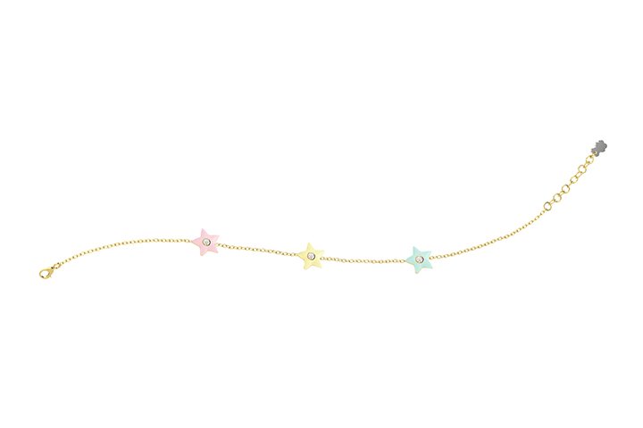 Nanán Bracciale Stelle Colorate Argento Limitato a 3 giorni