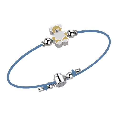 Nanán Bracciale Azzurro Orso Ag 925 Saldi