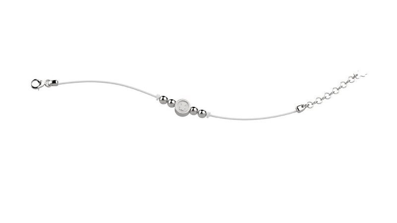 Nanán Bracciale Argento 925 - Col Bianco
