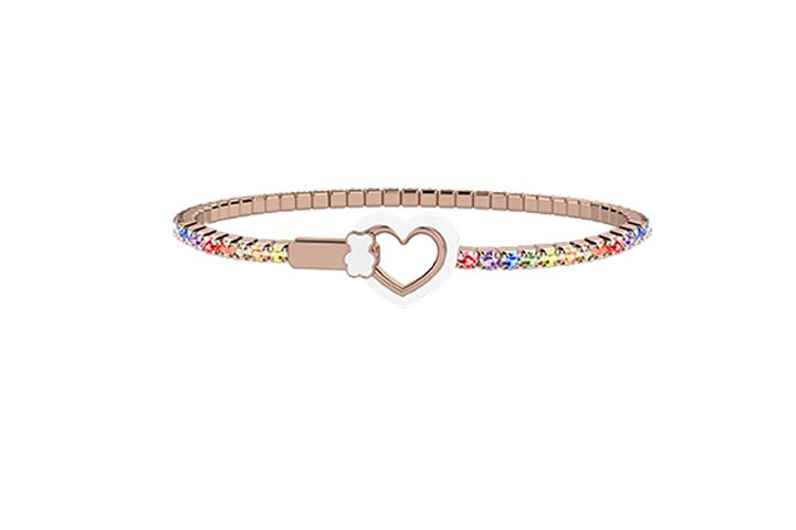 Nanán Bracciale Tennis MAMMA multicolor Saldi Di Fabbrica