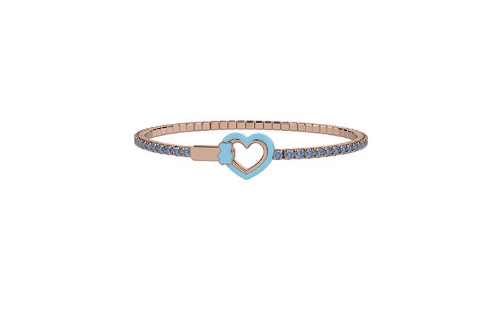 Nanán Bracciale Tennis BIMBO/A azzurro Negozio