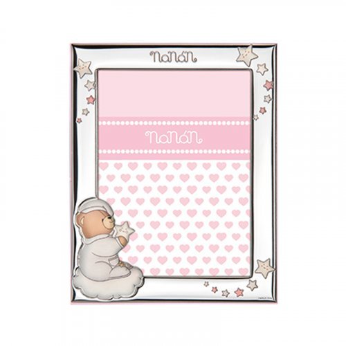 Nanán Cornice Argento rosa 90x130mm Fino al 55% di sconto