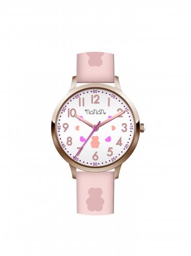 Nanán Orologio bambino bianco rosa - gold rose Negozi Online