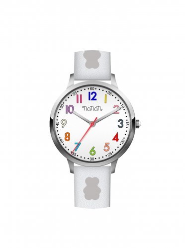 Nanán Orologio bambino bianco silver Fino Al -60%