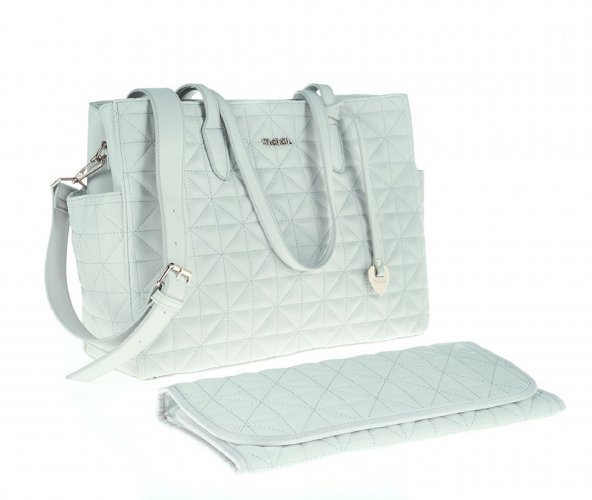 Nanán Borsa Mamma con manici Azzurro Negozio online di fabbrica