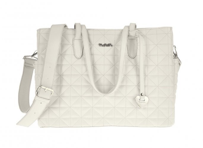 Nanán Borsa Mamma con manici Bianca Prezzo di fabbrica