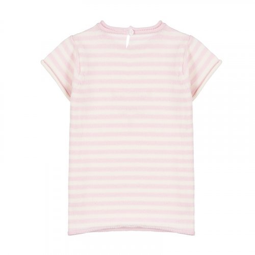 Nanán Abitino Filo Rigato Rosa Online Outlet