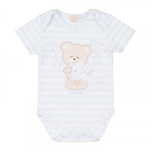 Nanán Body Rigato Azzurro Prezzo basso