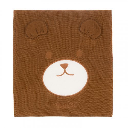 Nanán Coperta in filo c/orsetto beige Novità