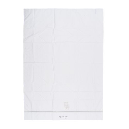 Nanán Set lenzuola letto "My little star" con ricamo grigio Flash Sale