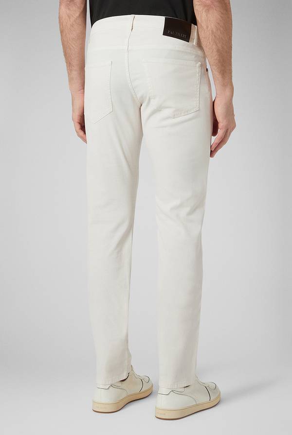 Lab. Pal Zileri Pantalone 5 tasche in cotone stretch tinto in capo Negozi Online