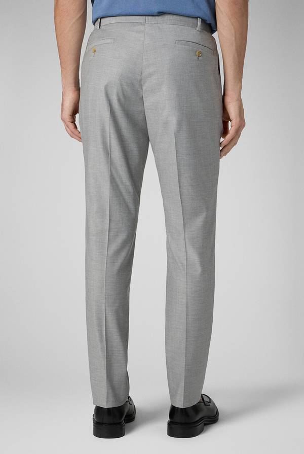 Lab. Pal Zileri Pantalone classico in lana e bamboo Acquista Ora
