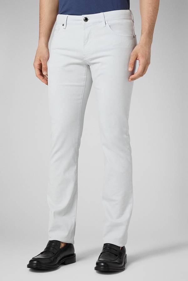 Lab. Pal Zileri Pantalone 5 tasche in cotone stretch tinto in capo Affare Del Giorno