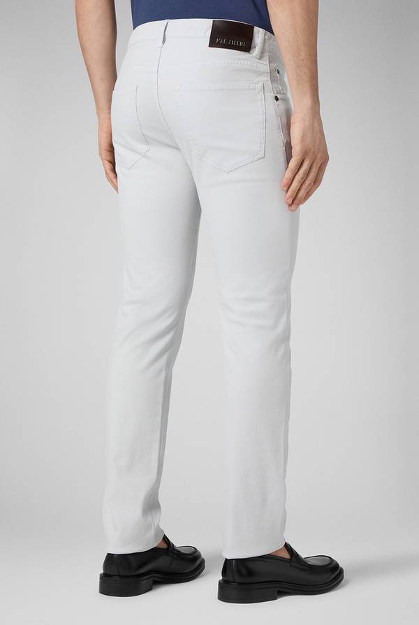 Lab. Pal Zileri Pantalone 5 tasche in cotone stretch tinto in capo Affare Del Giorno