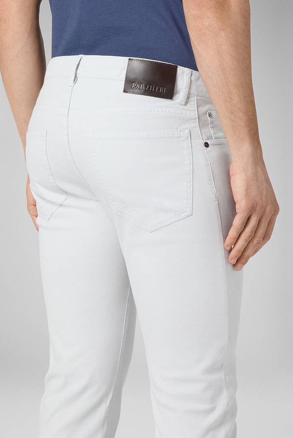 Lab. Pal Zileri Pantalone 5 tasche in cotone stretch tinto in capo Affare Del Giorno