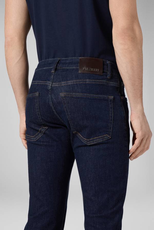 Lab. Pal Zileri Denim 5 tasche lavaggio scuro Prezzo Ridotto