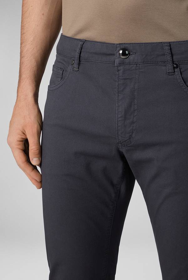 Lab. Pal Zileri Pantalone 5 tasche tinto in capo Economico
