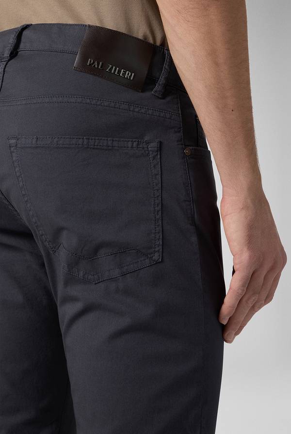 Lab. Pal Zileri Pantalone 5 tasche tinto in capo Economico