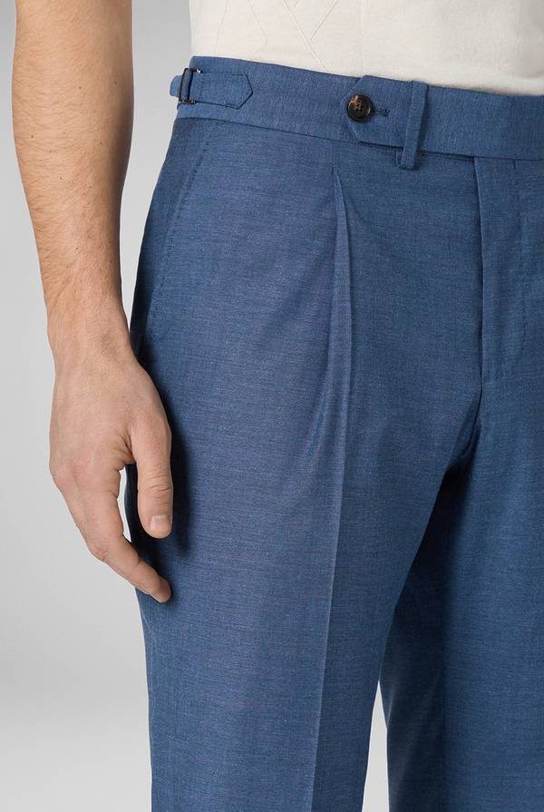 Lab. Pal Zileri Pantalone in lana e bamboo Online