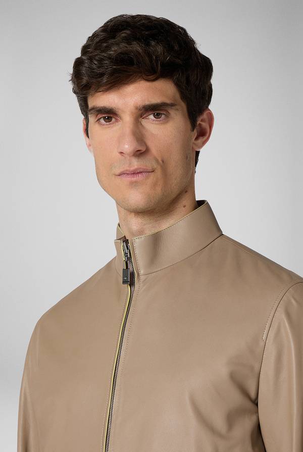 Lab. Pal Zileri Biker reversibile in nappa e nylon Moda
