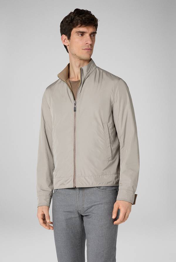 Lab. Pal Zileri Biker reversibile in nappa e nylon Moda