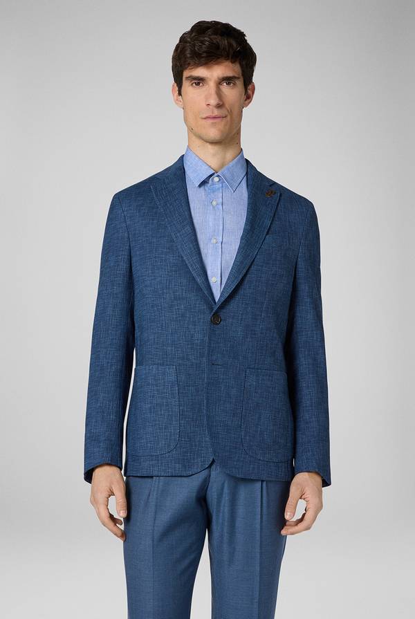 Lab. Pal Zileri Giacca Brera in misto lana, cotone e nylon In Linea