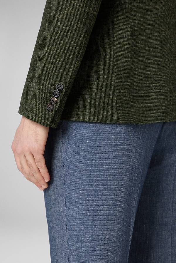 Lab. Pal Zileri Giacca Brera in misto lana, cotone e nylon Qualità