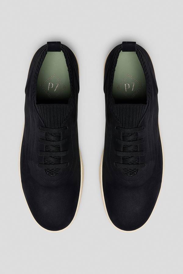 Lab. Pal Zileri Sneakers in pelle calzata a calzino Prezzo Ridotto
