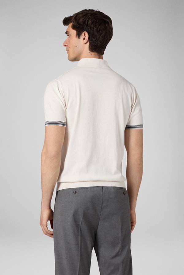Lab. Pal Zileri Polo con finiture millerighe Vendita