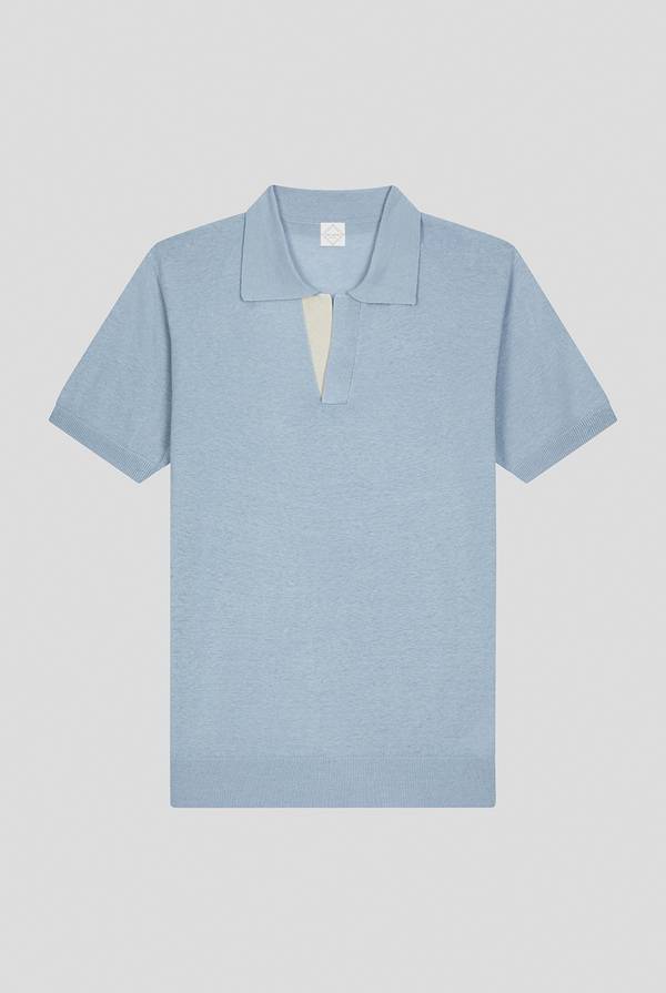 Lab. Pal Zileri Polo in maglia di lino e seta 2025