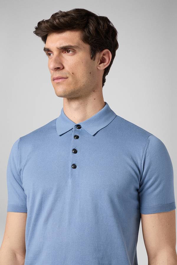 Lab. Pal Zileri Polo in puro cotone a maniche corte Promozione