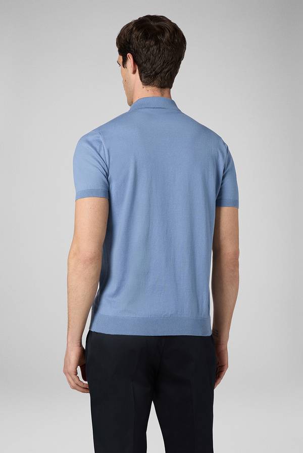 Lab. Pal Zileri Polo in puro cotone a maniche corte Promozione