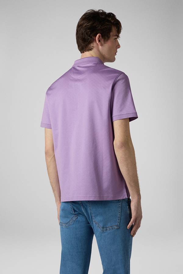 Lab. Pal Zileri Polo con monogramma allover Pezzi Unici