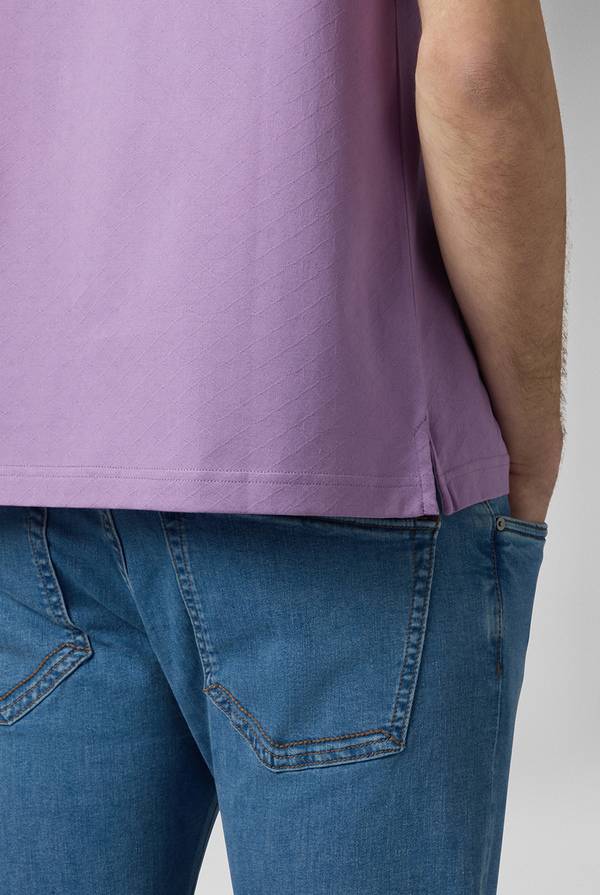 Lab. Pal Zileri Polo con monogramma allover Pezzi Unici
