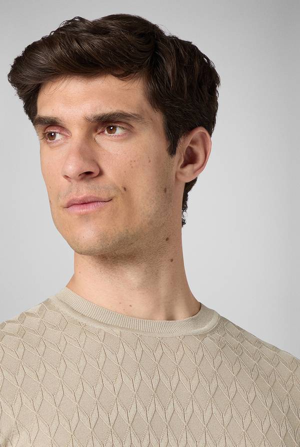 Lab. Pal Zileri Tshirt con lavorazione 3D Acquista Ora